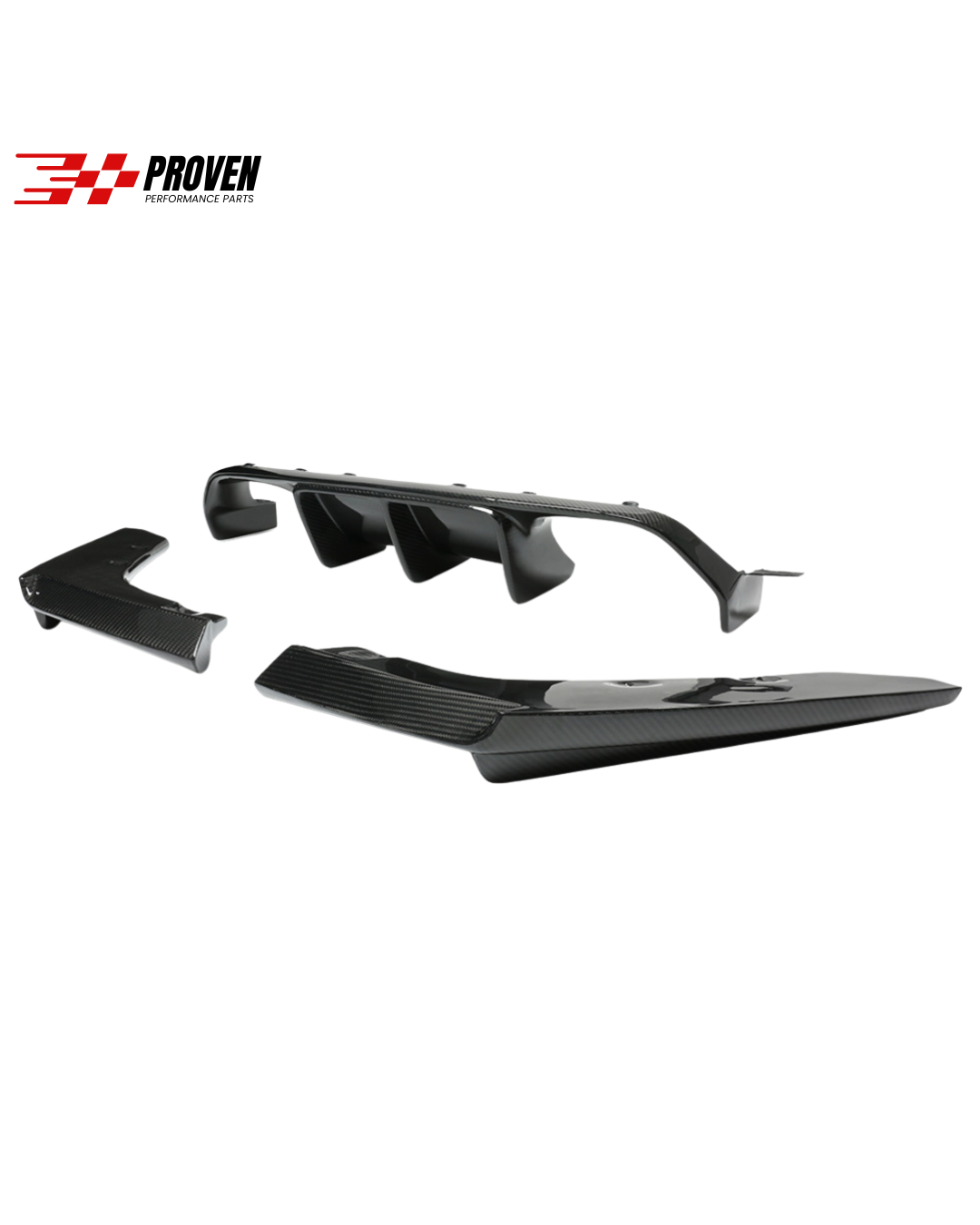 BMW F80/F82, M3/M4 Carbon Fibre V Style Rear Diffuser