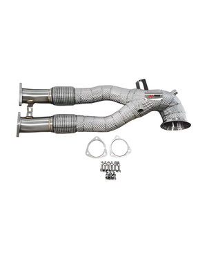Audi 8V RS3 Catless Downpipe With Heat Shield
