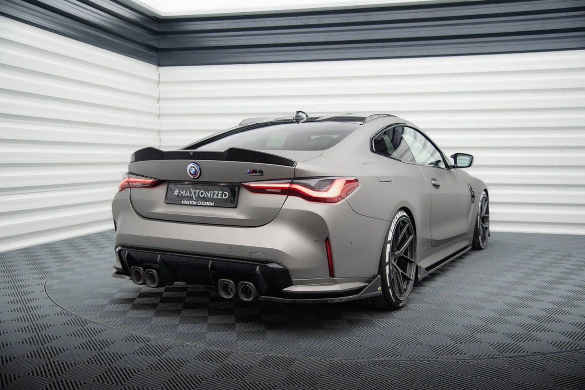 Maxton Design Rear Side Splitters V.3 CSL Look BMW M4 G82