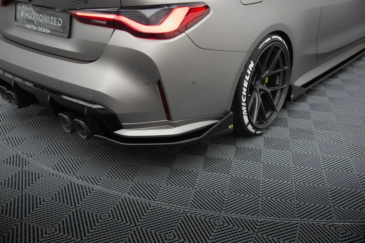 Maxton Design Rear Side Splitters V.3 CSL Look BMW M4 G82