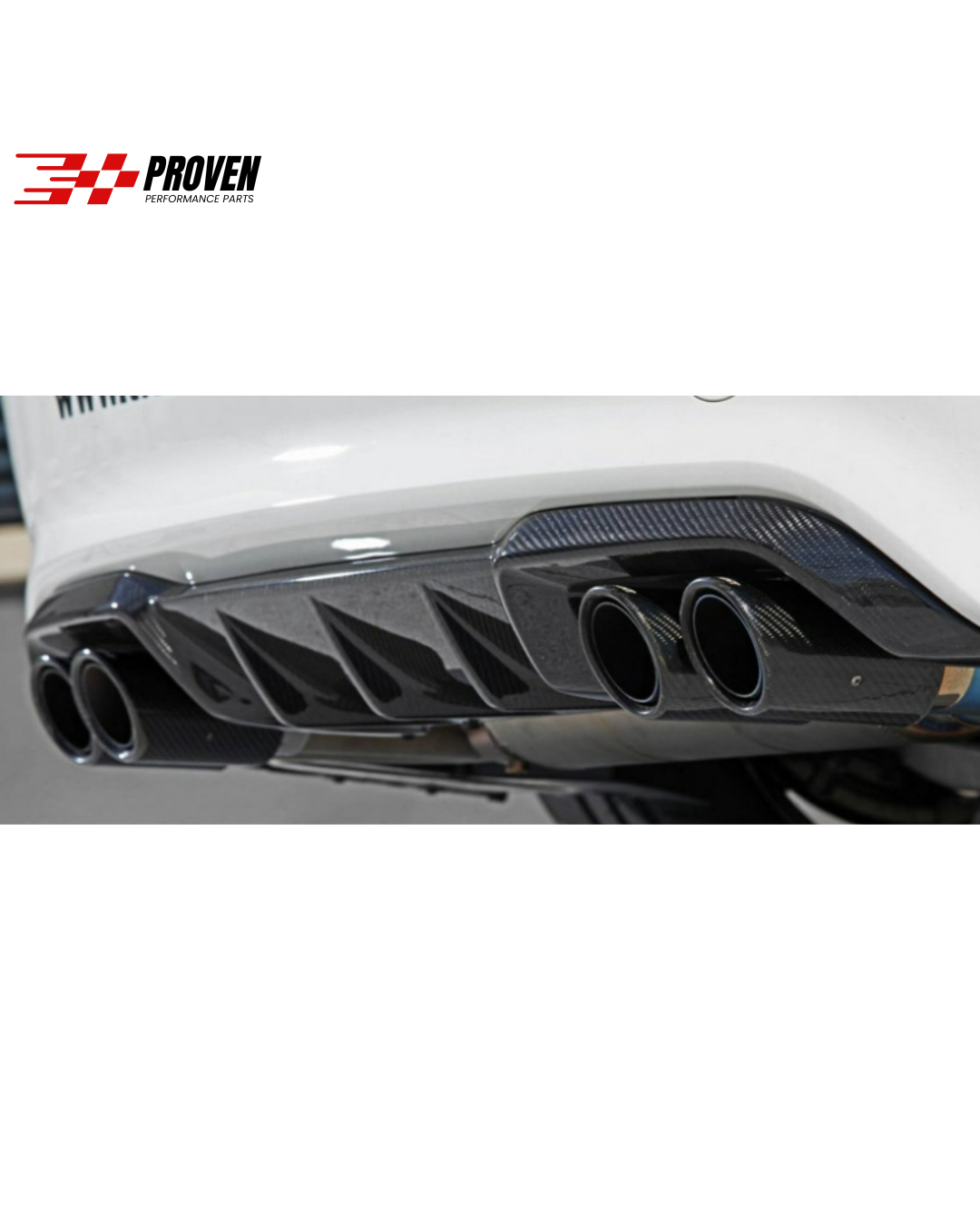 BMW F87 M2 Carbon Fibre MP Style Rear Diffuser