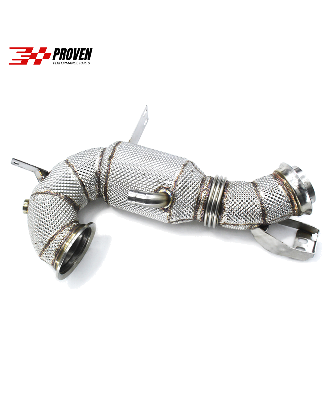 Mercedes Benz W167/X290, GLE53/GT53/GT50/GT43 Catted Downpipe With Heatshield