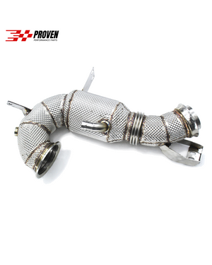 Mercedes Benz W167/X290, GLE53/GT53/GT50/GT43 Catted Downpipe With Heatshield