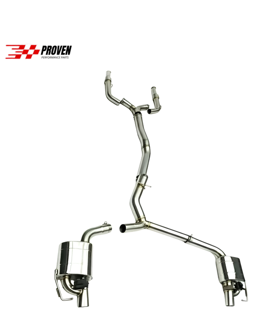 Mercedes Benz W205, C43 AMG Stainless Steel Valved Catback Exhaust