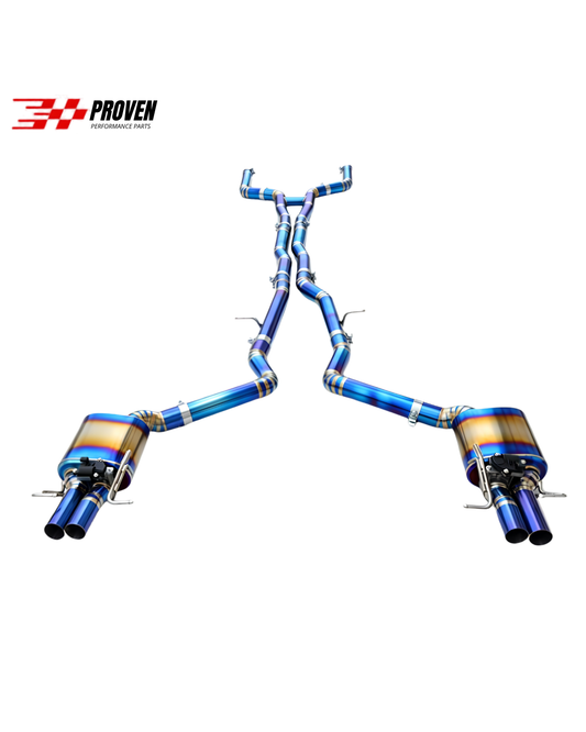 Mercedes Benz W205, C43 AMG Titanium Valved Catback Exhaust