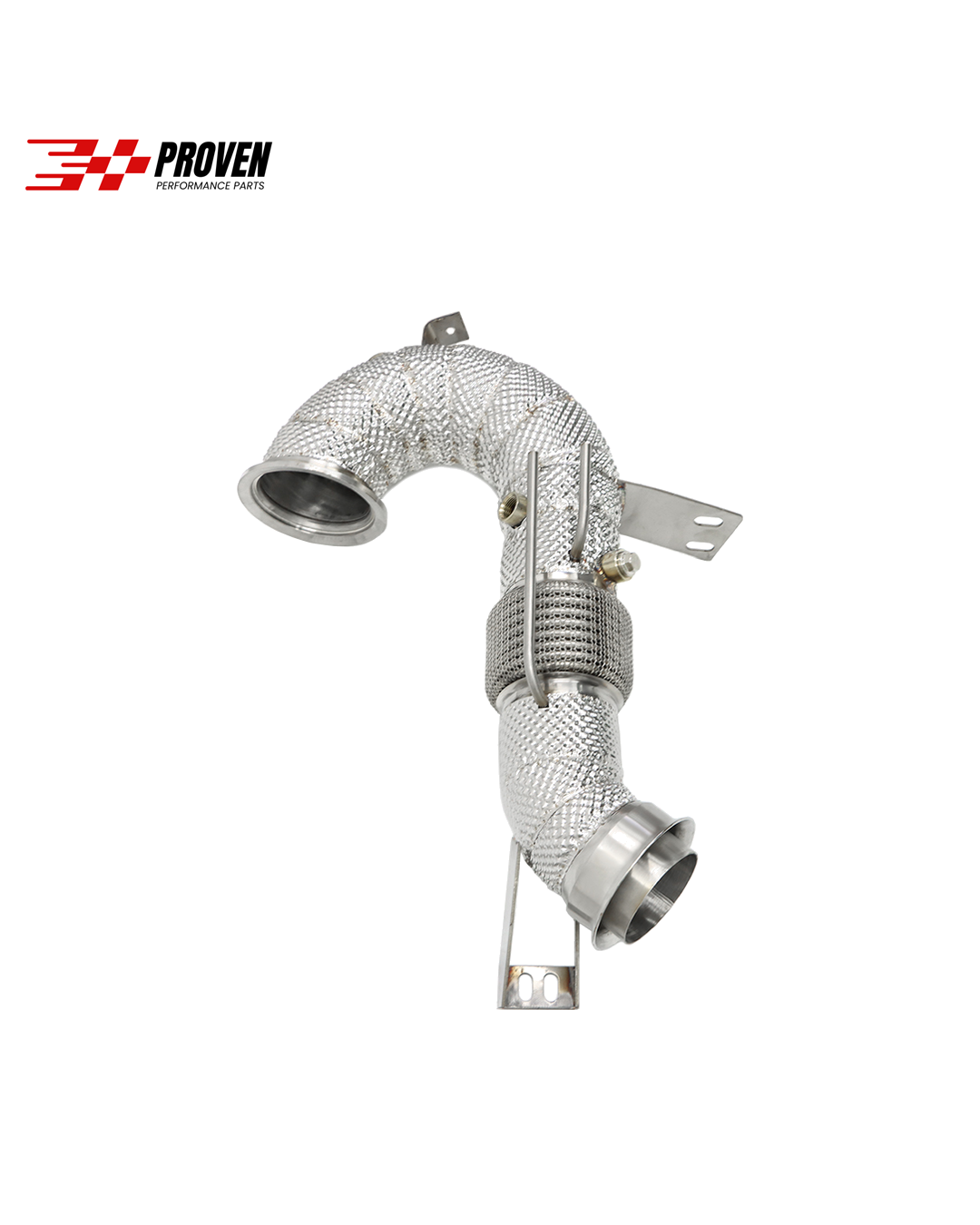 Mercedes Benz W167/X290, GLE53/GT53/GT50/GT43 Catless Downpipe With Heatshield