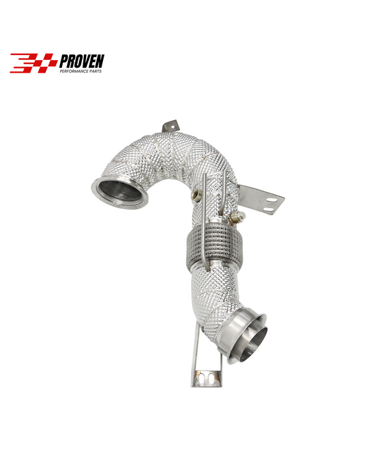 Mercedes Benz W167/X290, GLE53/GT53/GT50/GT43 Catless Downpipe With Heatshield