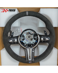 Load image into Gallery viewer, BMW F80/F82/F87, M3/M4/M2 Alcantara Steering Wheel
