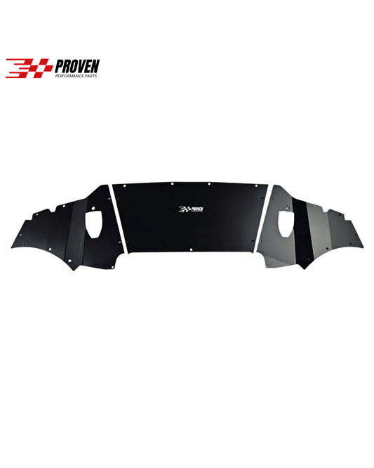 BMW F87 M2 (N55) Aluminum Alloy Oil Cooler Skid Plate
