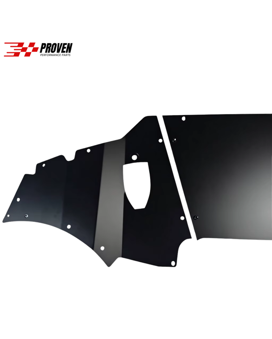 BMW F87 M2 (N55) Aluminum Alloy Oil Cooler Skid Plate
