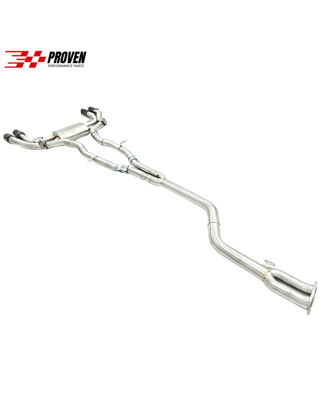 BMW F97, F98/ X3M, X4M Stainless Steel Valved Exhaust