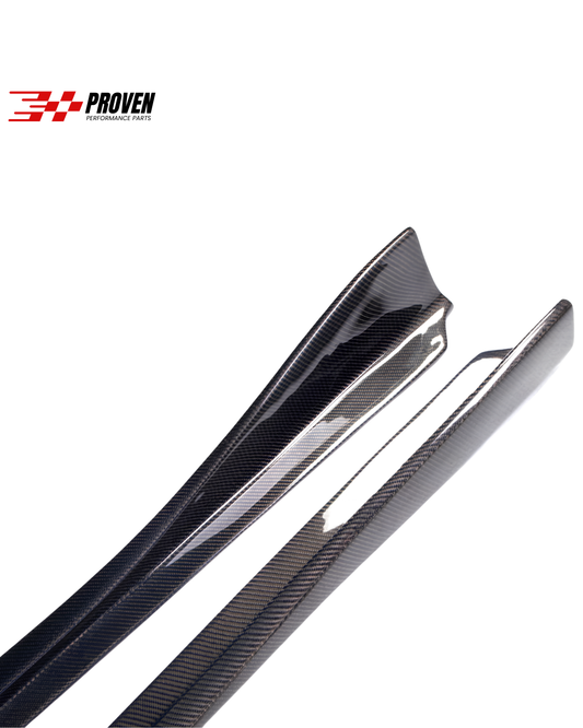 Toyota A90/A91 MK5 Supra Carbon Fibre V Style Side Skirts