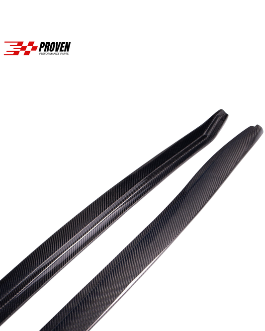 Toyota A90/A91 MK5 Supra Carbon Fibre V Style Side Skirts