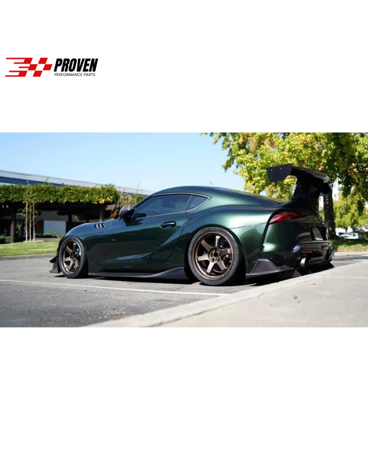 Toyota A90/A91 MK5 Supra Carbon Fibre V Style Rear Spats