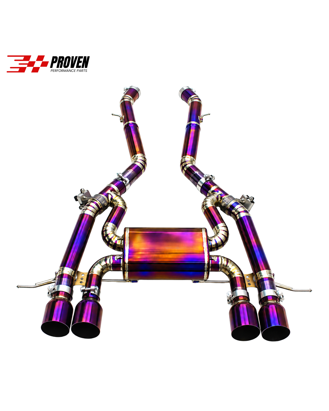 BMW G80/G82/G87, M3/M4/M2 Titanium Valved Axle Back Exhaust