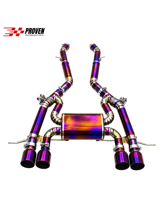 BMW G80/G82/G87, M3/M4/M2 Titanium Valved Axle Back Exhaust