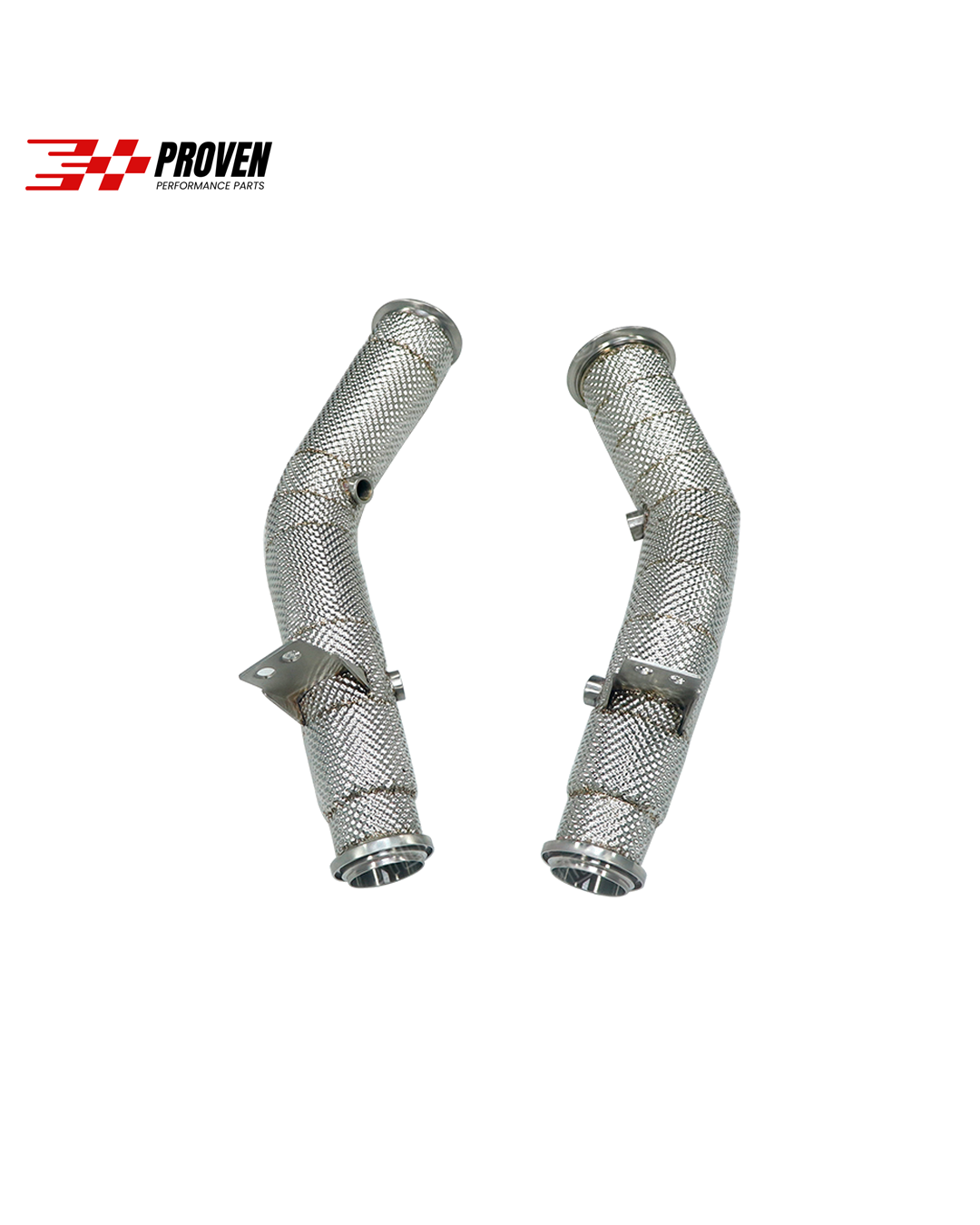 Mercedes Benz W205/W213/C253, C43/E43/GLC43 Catless Downpipe With Heatshield