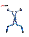 Load image into Gallery viewer, Mercedes Benz W205, C43 AMG Titanium Valved Catback Exhaust
