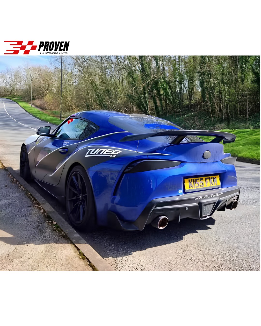 Toyota A90/A91 MK5 Supra Carbon Fibre AG Style Rear Wing