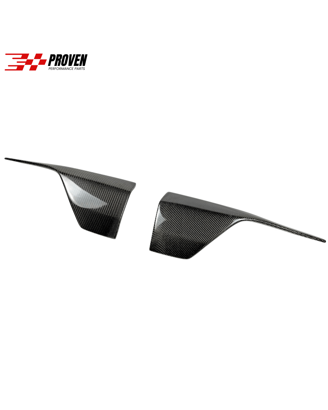 BMW G87 M2 Dry Carbon Fibre Rear Splitter Spats