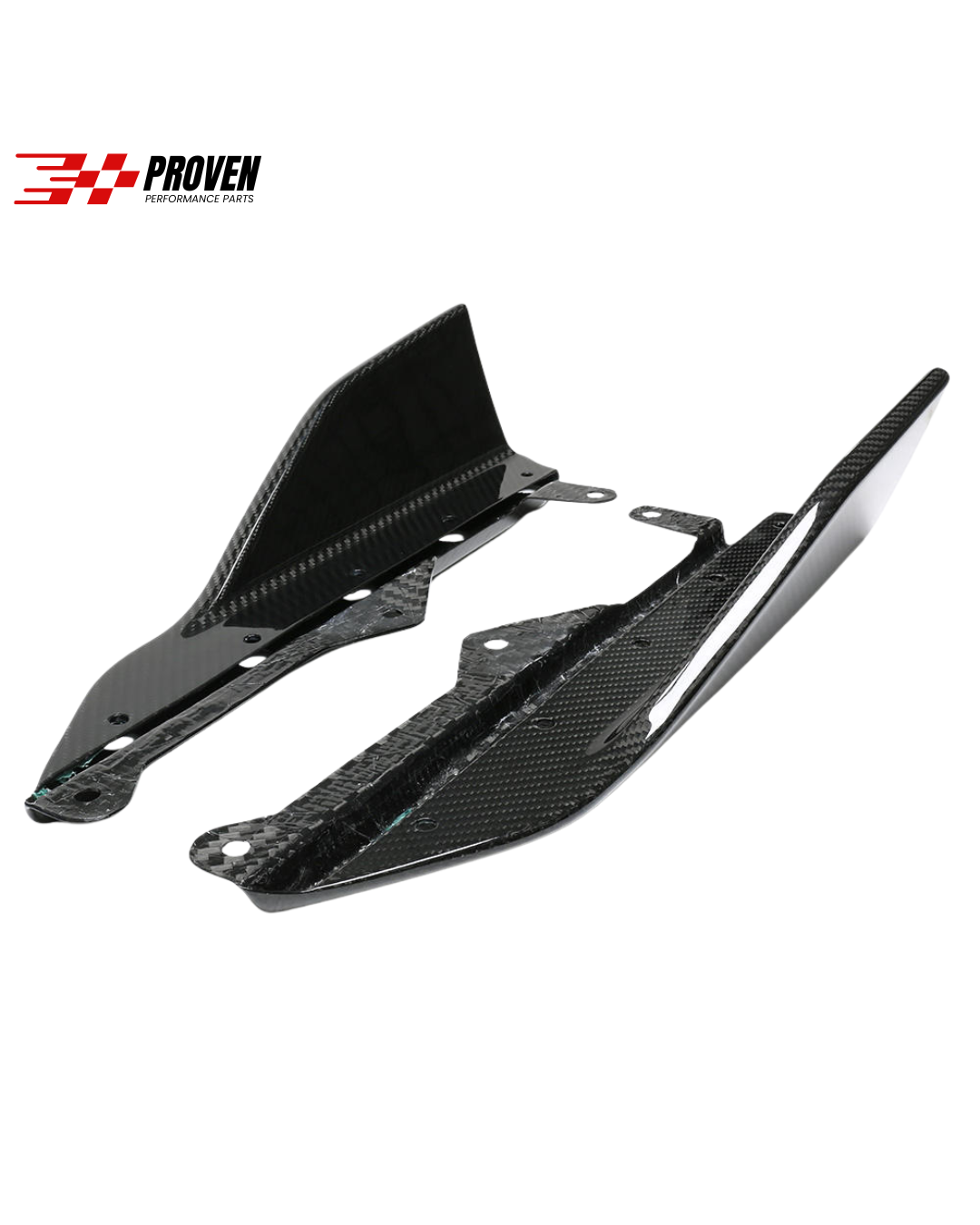BMW G42 M240i Carbon Fibre Side Skirt Winglets