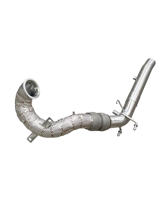 Volkswagen MK7, 7.5 Golf GTI 3.0” Catless Downpipe With Heat Shield