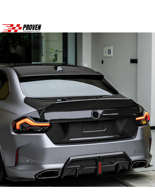 BMW G42 M240i Carbon Fibre CSL Style Rear Trunk