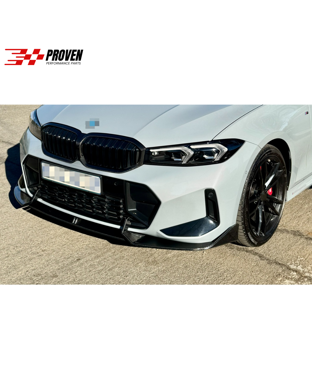 BMW G20/G21 M340i Carbon Fibre AO Style Front Lip