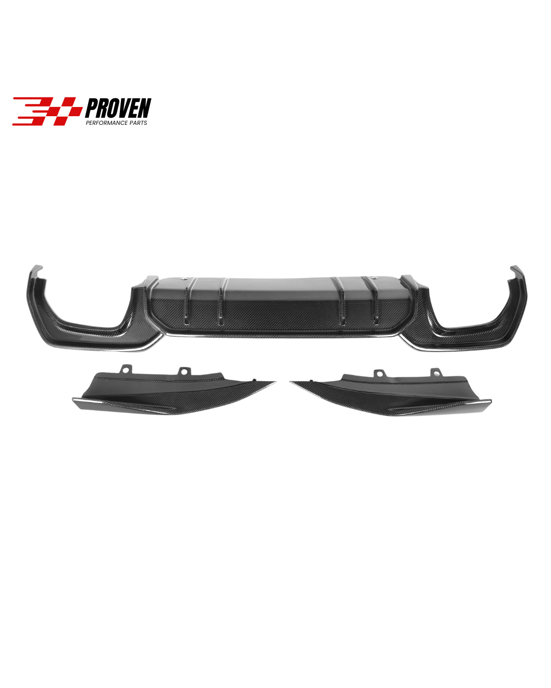 BMW G20/G21 M340i Carbon Fibre AO Style Rear Diffuser
