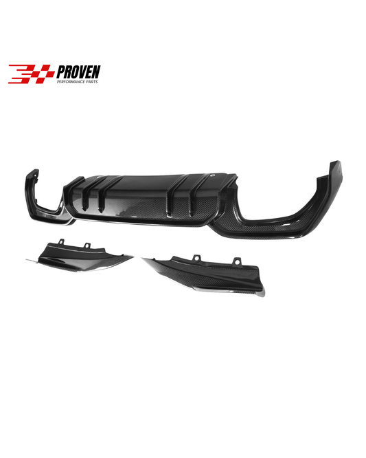 BMW G20/G21 M340i Carbon Fibre AO Style Rear Diffuser