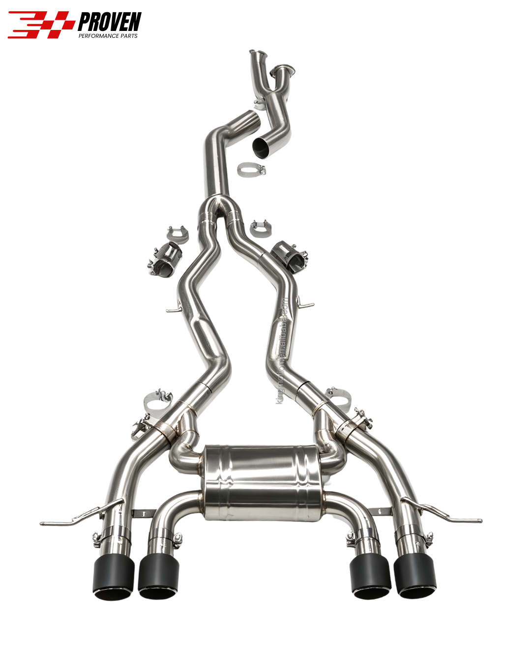 BMW G87 M2 Stainless Steel Valved Performance Cat Back Exhaust