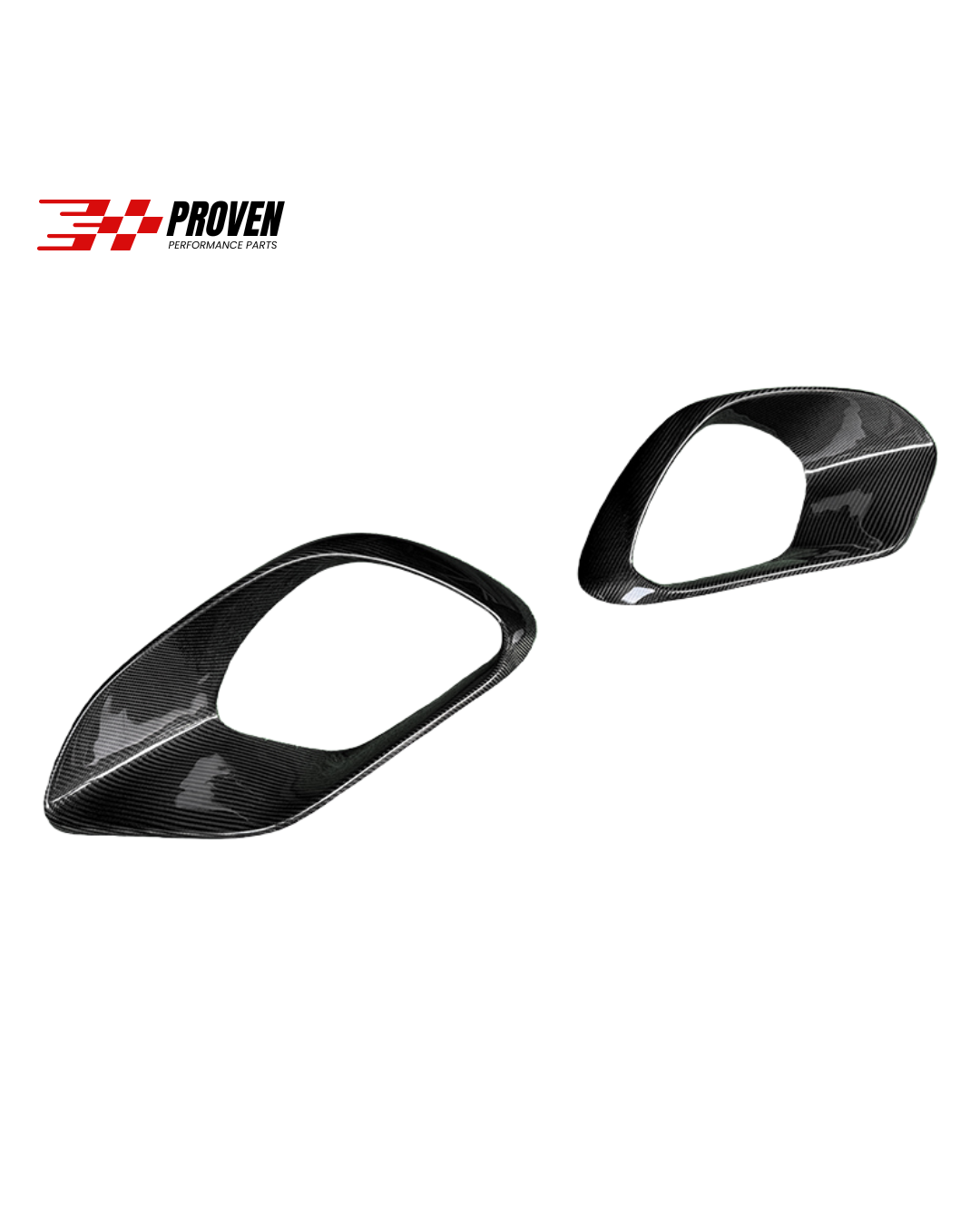 Mercedes Benz C118 CLA45s Carbon Fibre Front Bumper Air Vent Trim