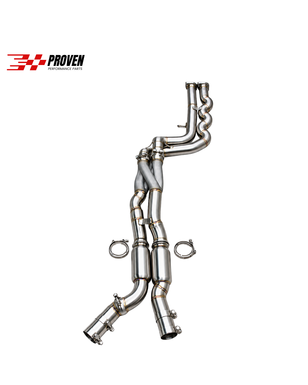 BMW F87, M2 Equal Length Mid Z Pipe