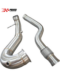 Load image into Gallery viewer, Mercedes W176/C117, A45/CLA45 AMG Catless Downpipe
