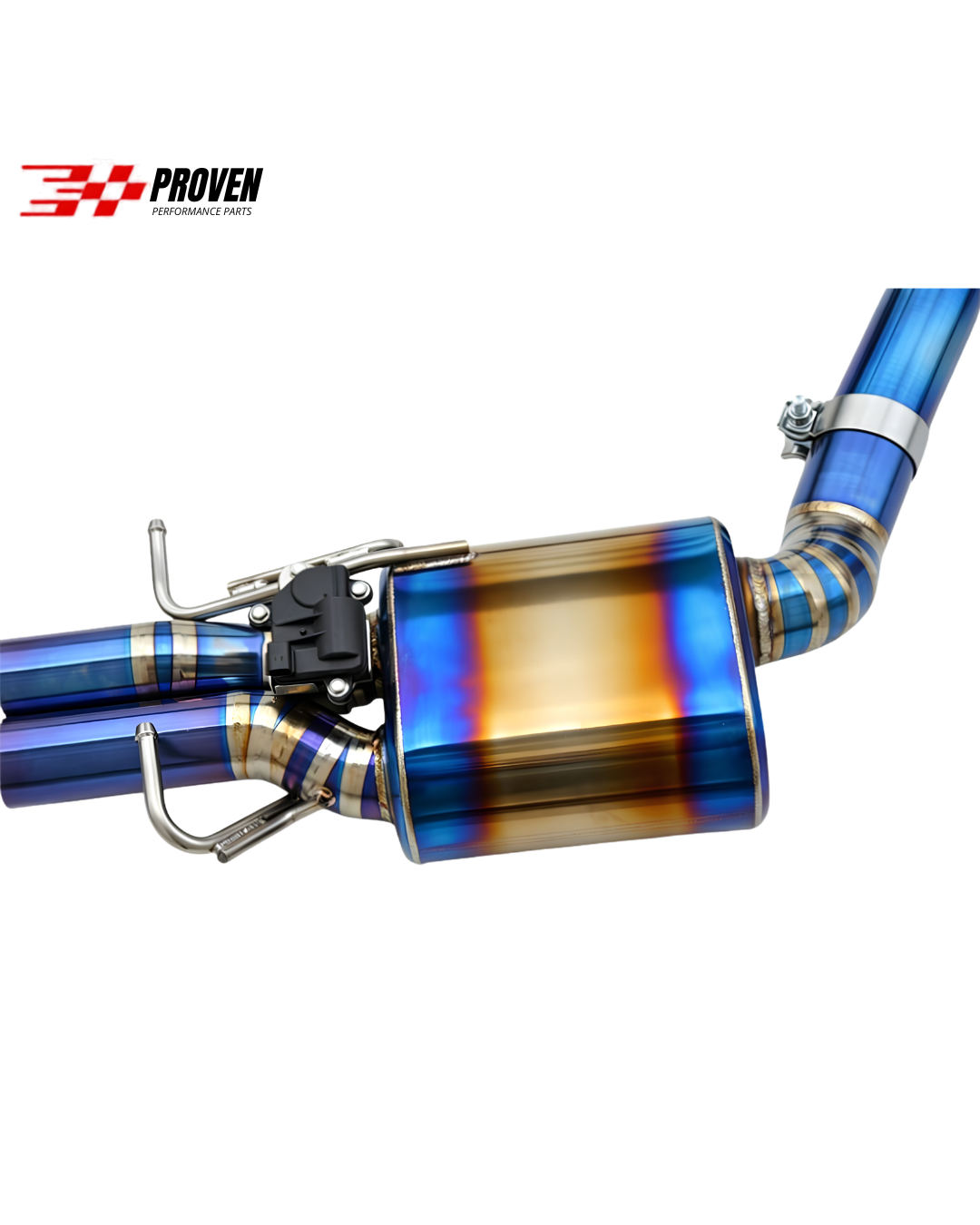 Mercedes Benz W205, C43 AMG Titanium Valved Catback Exhaust