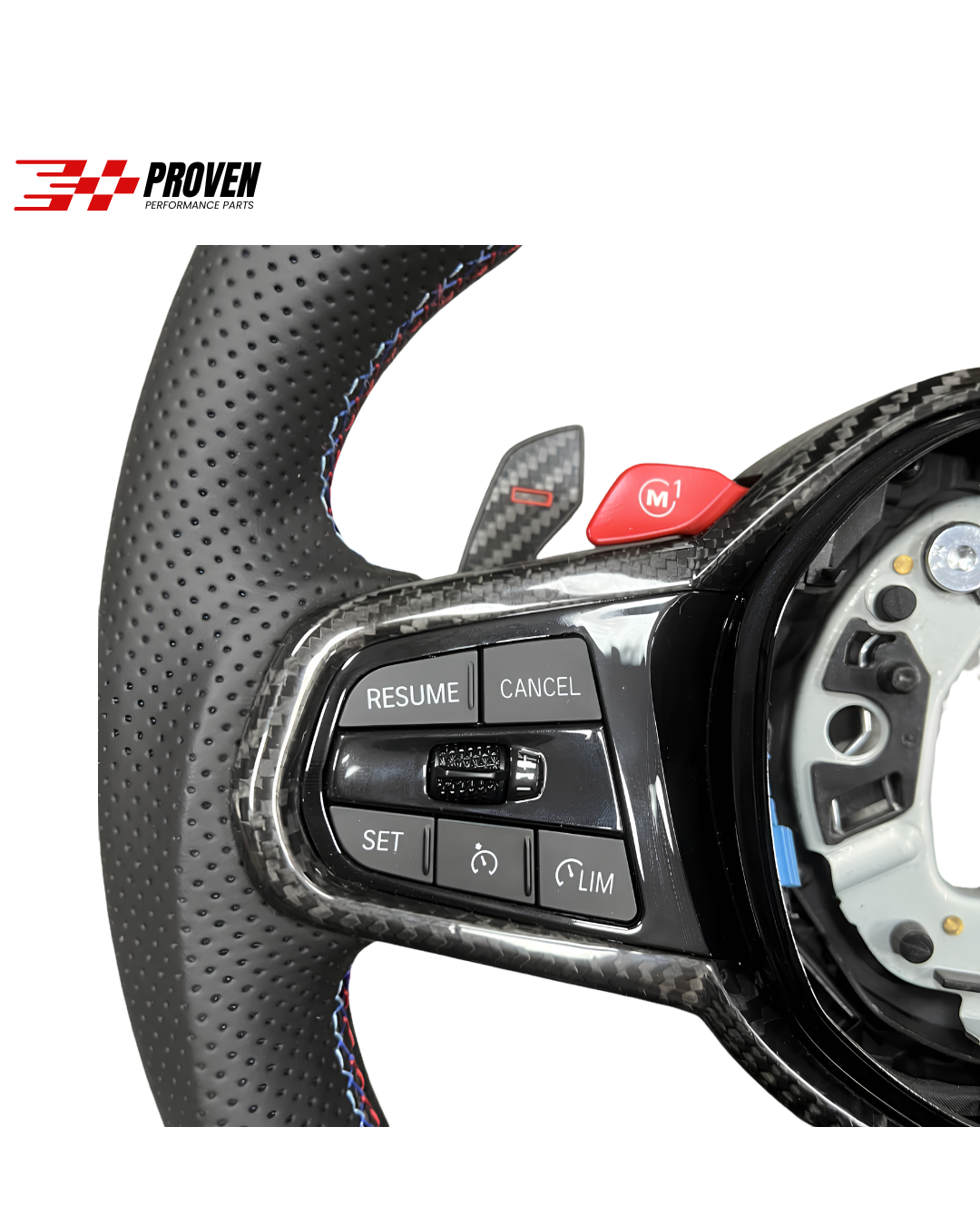 BMW G80/G82/G87, M3/M4/M2 Carbon Fiber Steering Wheel