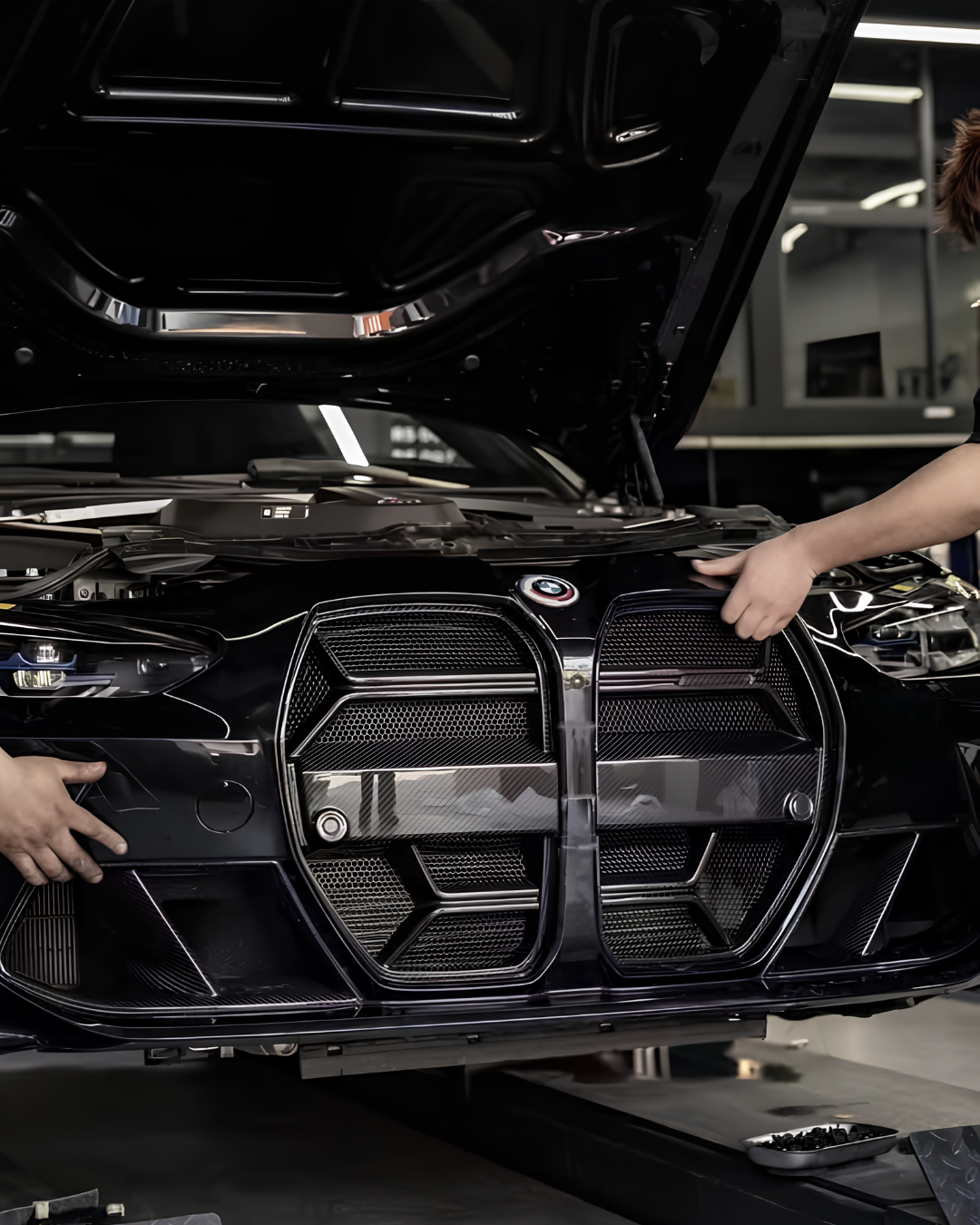 BMW G80/G82, M3/M4 Dry Carbon Fibre CSL Style Front Grill