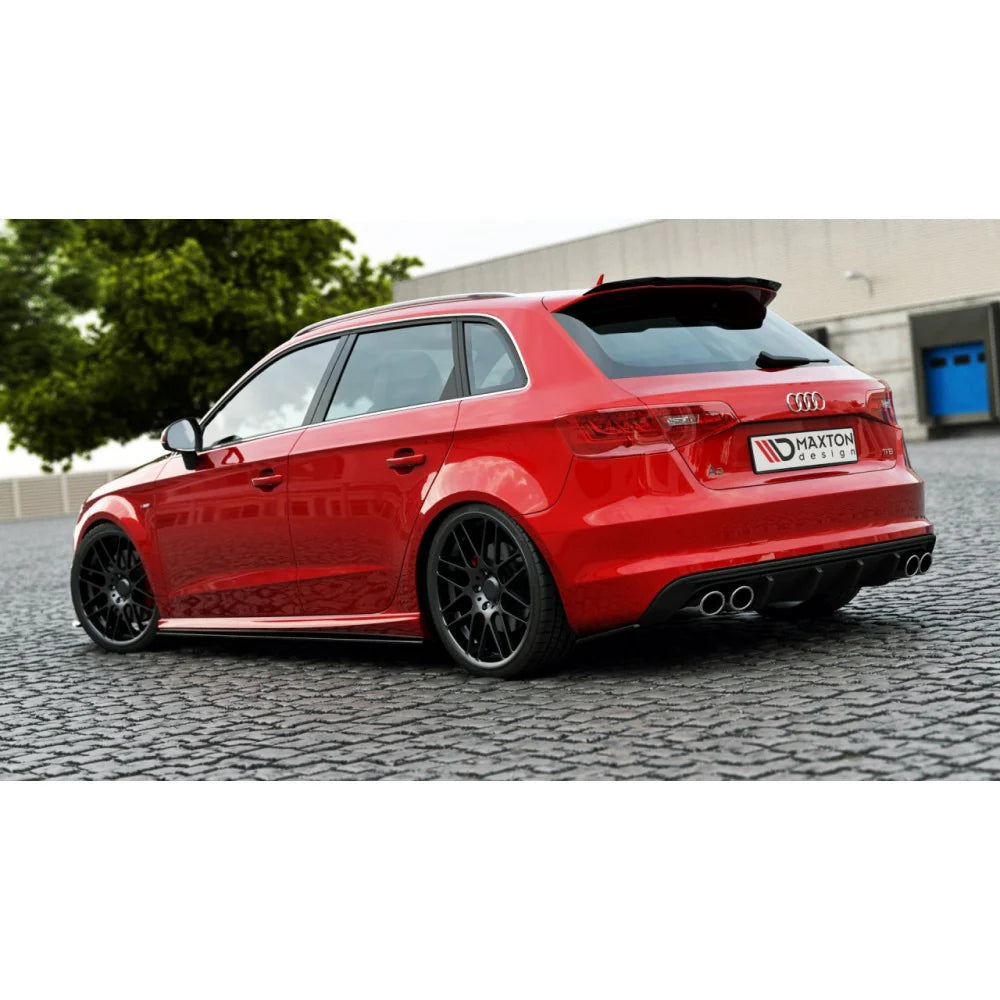 Maxton Design Rear Side Splitters (Rear Pods) Audi S3 8V Sportback