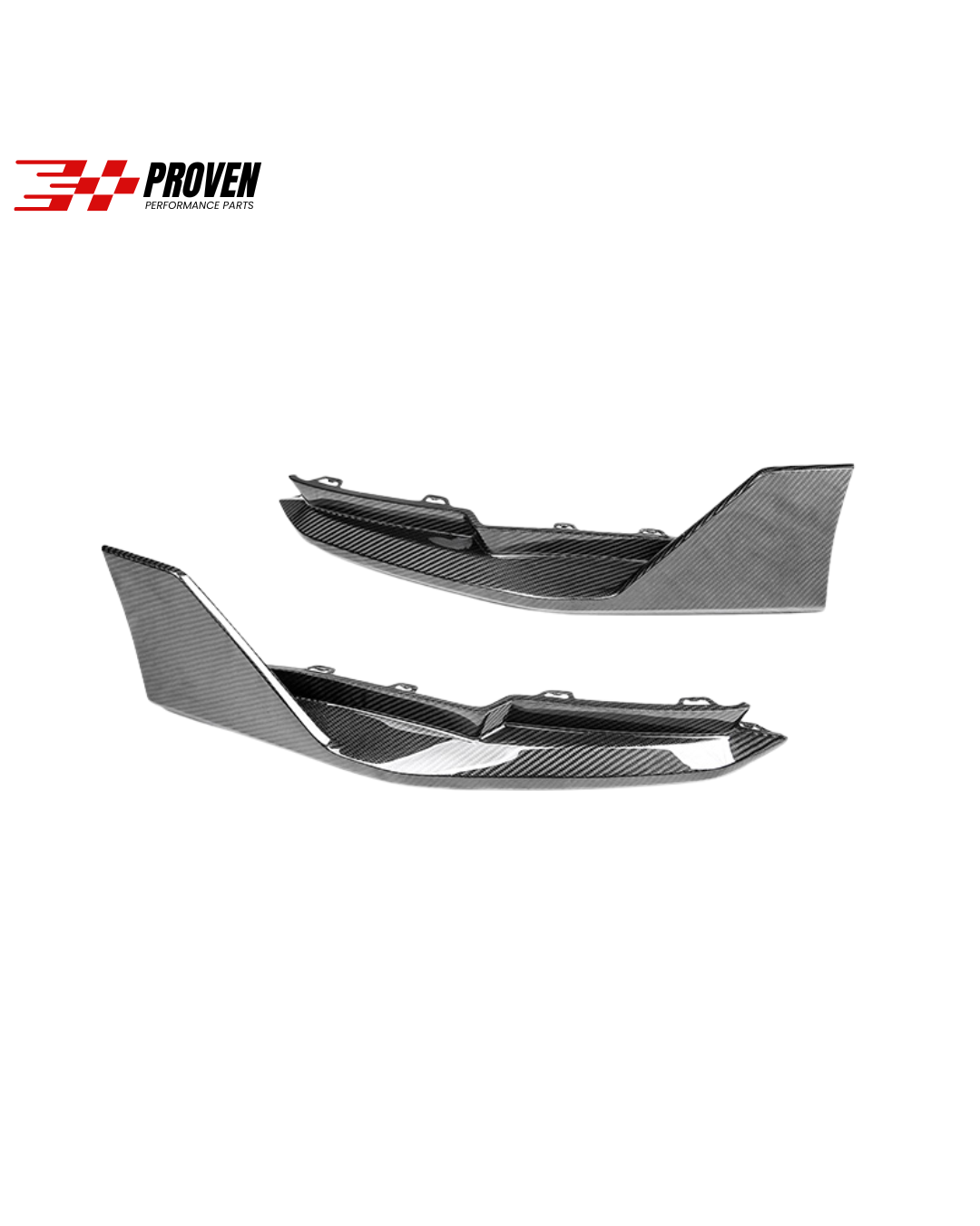 BMW G80/G82, M3/M4 Prepreg Carbon Fiber Body Kit Rear Bumper Side Splitter Aero
