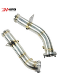 Load image into Gallery viewer, Mercedes Benz W205/W213/C253, C43/E43/GLC43 Catless Downpipe
