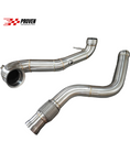 Load image into Gallery viewer, Mercedes W176/C117, A45/CLA45 AMG Catless Downpipe
