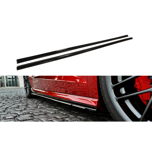 Maxton Design Side Skirts Audi S3 8V / A3 S-Line 8V Hatch Back