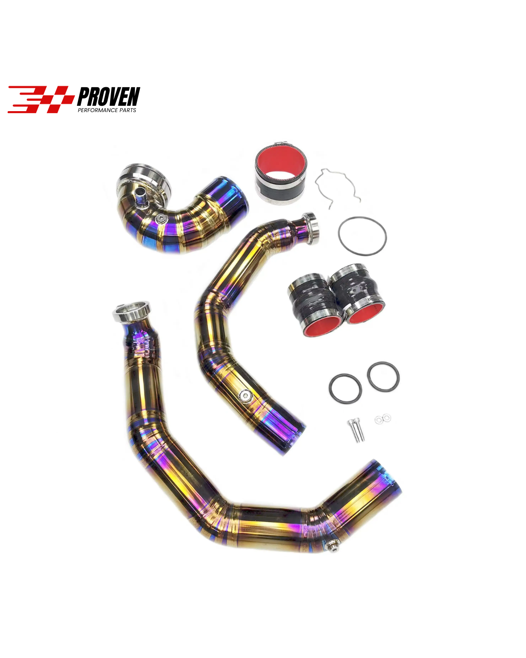 BMW F80/F82/F87, M3/M4/M2 (S55) Performance Titanium Charge Pipes