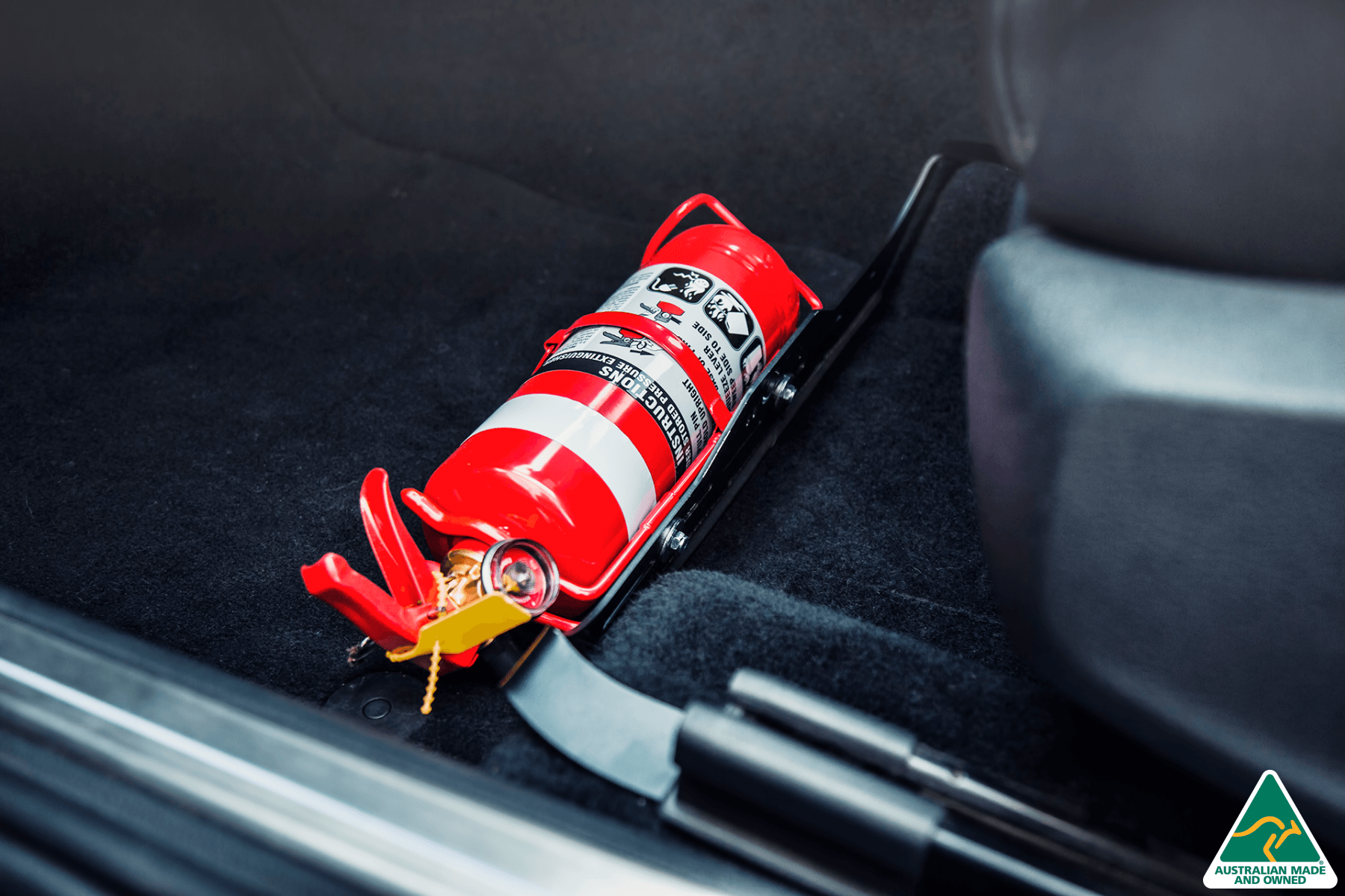 Flow Design VW Golf Fire Extinguisher Bracket/Mount