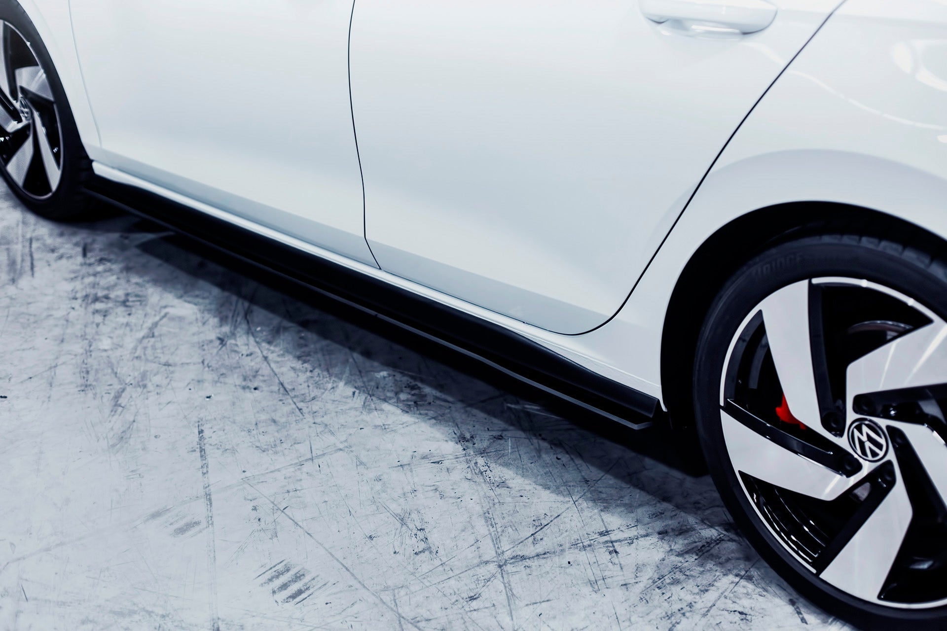 Flow Design MK8 Golf GTI Side Skirt Splitters (Pair)