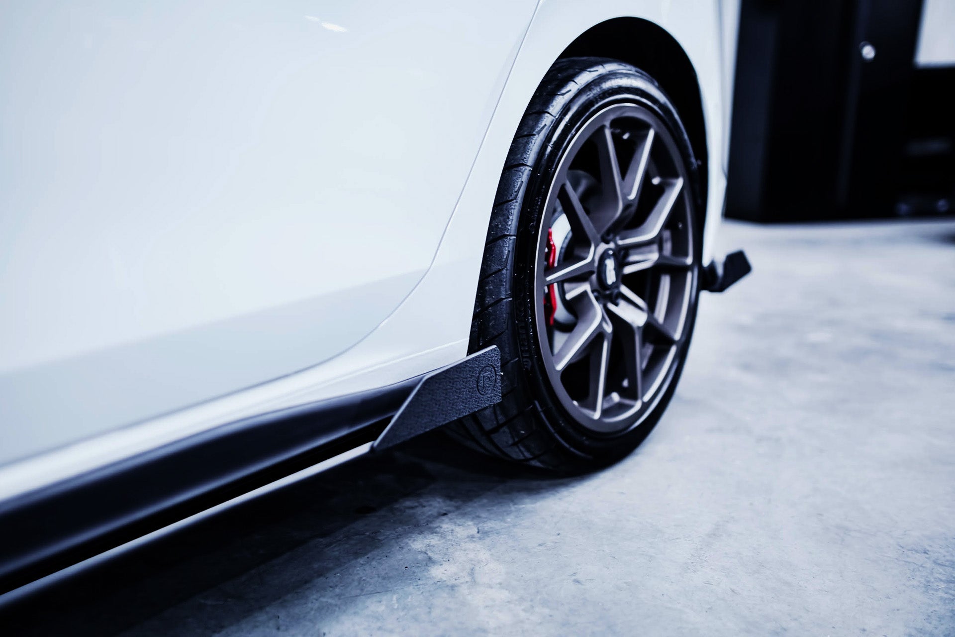 Flow Design MK8 Golf GTI Side Skirt Splitters (Pair)