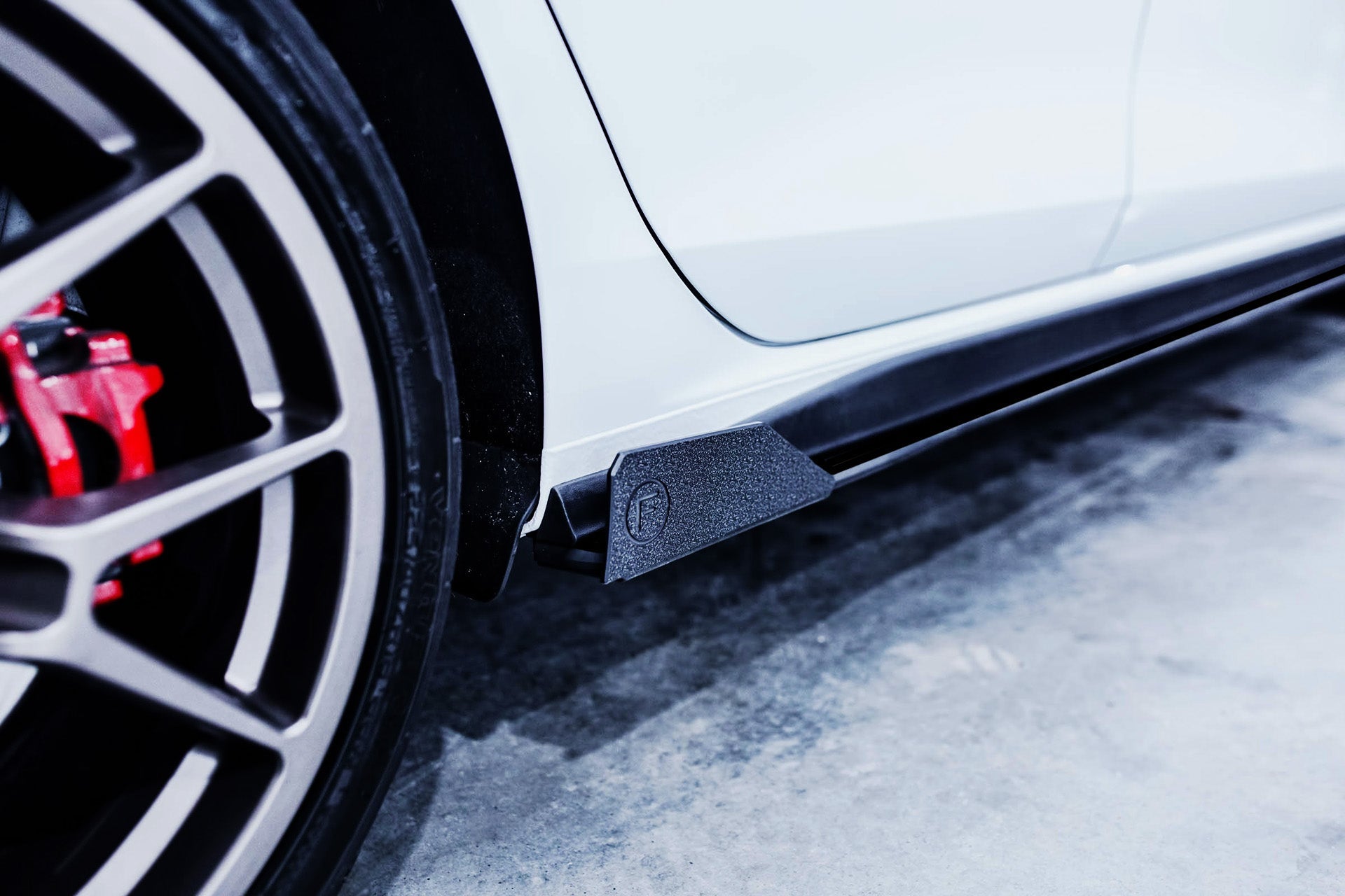 Flow Design MK8 Golf GTI Side Skirt Splitters (Pair)