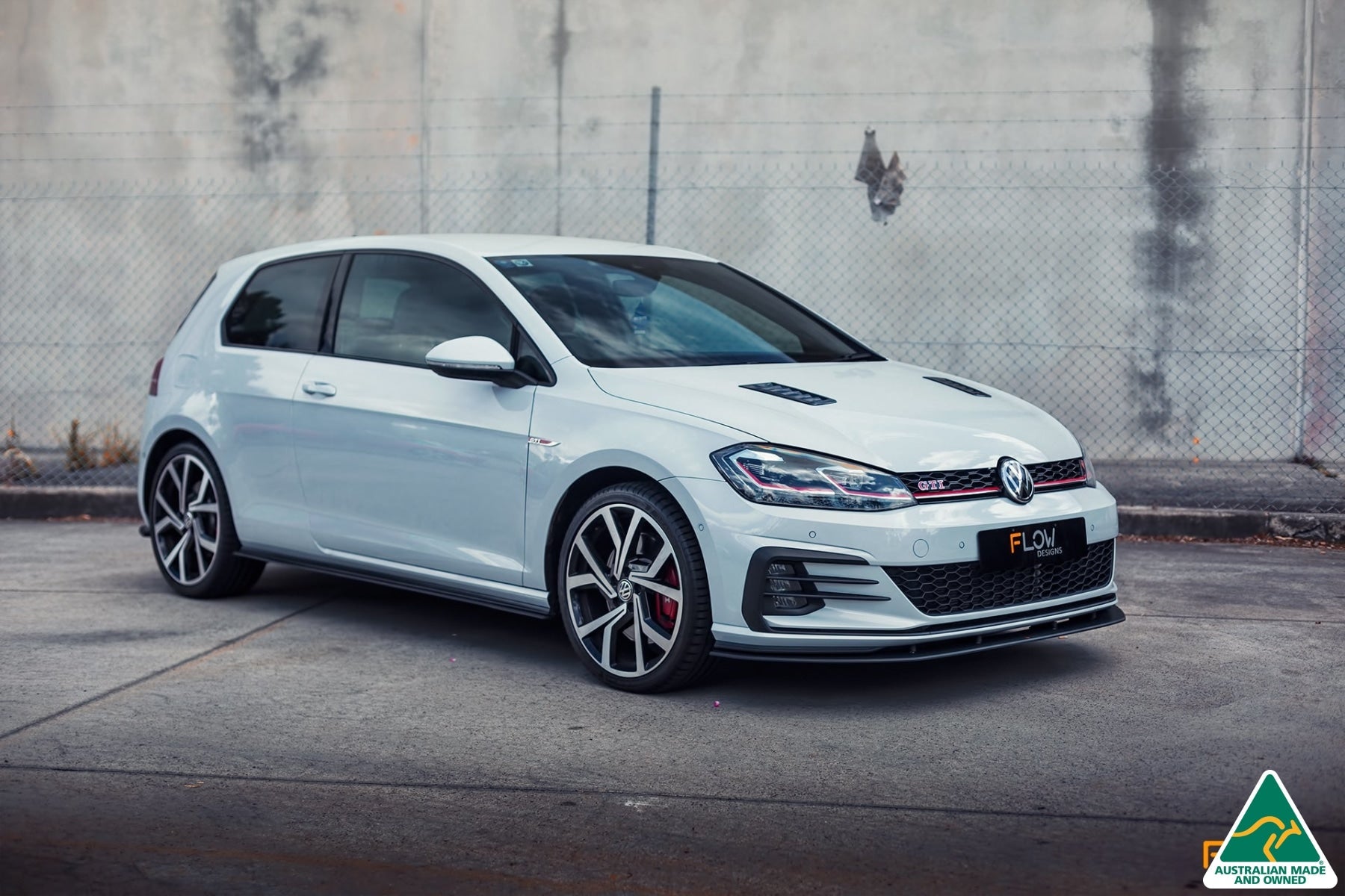 Flow Design MK7.5 Golf GTI Side Skirt Splitters (Pair)