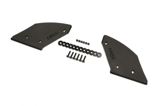 Flow Design MK6 Golf R Rear Spats V3 (Pair)