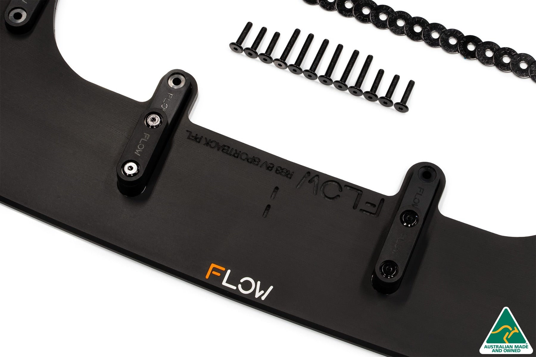 Flow Design RS3 8V Sportback (Pre-Facelift) Front Lip Splitter V3